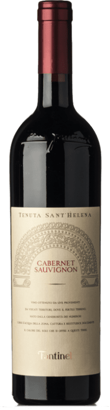 16,95 € Kostenloser Versand | Rotwein Fantinel Sant'Helena D.O.C. Alto Adige Trentino-Südtirol Italien Cabernet Sauvignon Flasche 75 cl