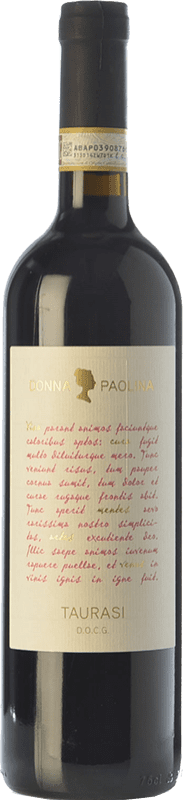 32,95 € Envio grátis | Vinho tinto Fattoria Alois Donna Paolina D.O.C.G. Taurasi Campania Itália Aglianico Garrafa 75 cl