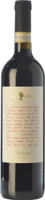33,95 € Envío gratis | Vino Tinto Fattoria Alois Donna Paolina D.O.C.G. Taurasi Campania Italia Aglianico 75 cl
