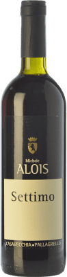 15,95 € Spedizione Gratuita | Vino Rosso Fattoria Alois Settimo I.G.T. Terre del Volturno Campania Italia Pallagrello 75 cl