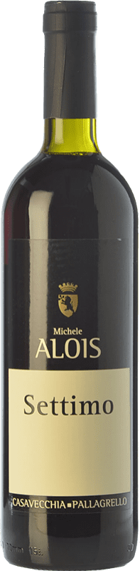 14,95 € Envio grátis | Vinho tinto Fattoria Alois Rosso Settimo I.G.T. Terre del Volturno Campania Itália Pallagrello Garrafa 75 cl