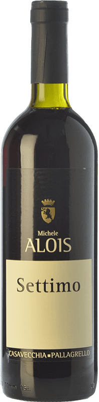 15,95 € Envio grátis | Vinho tinto Fattoria Alois Rosso Settimo I.G.T. Terre del Volturno Campania Itália Pallagrello Garrafa 75 cl