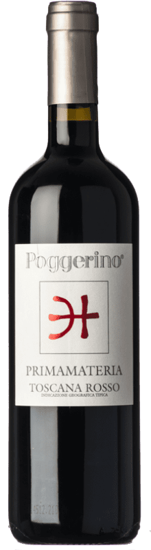36,95 € Envío gratis | Vino tinto Poggerino Primamateria I.G.T. Toscana Toscana Italia Merlot, Sangiovese Botella 75 cl