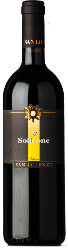 25,95 € Envío gratis | Vino Tinto San Lorenzo Solleone I.G.T. Marche Marche Italia Montepulciano 75 cl