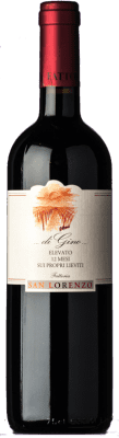 11,95 € Spedizione Gratuita | Vino Rosso San Lorenzo di Gino D.O.C. Rosso Piceno Marche Italia Sangiovese, Montepulciano 75 cl