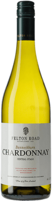 44,95 € Envio grátis | Vinho branco Felton Road Bannockburn Crianza I.G. Central Otago Central Otago Nova Zelândia Chardonnay Garrafa 75 cl