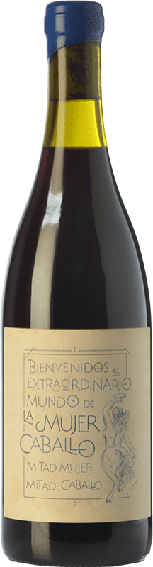 33,95 € Free Shipping | Red wine Fil'Oxera La Mujer Caballo Azul Crianza D.O. Valencia Valencian Community Spain Arco Bottle 75 cl