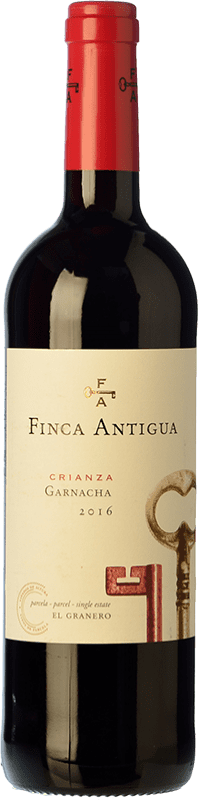8,95 € 免费送货 | 红酒 Finca Antigua 岁 D.O. La Mancha 卡斯蒂利亚 - 拉曼恰 西班牙 Grenache 瓶子 75 cl