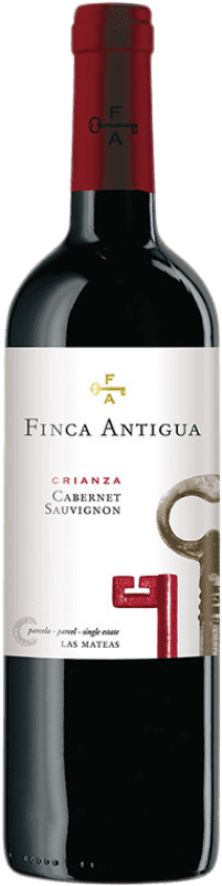 8,95 € Kostenloser Versand | Rotwein Finca Antigua Alterung D.O. La Mancha Kastilien-La Mancha Spanien Cabernet Sauvignon Flasche 75 cl