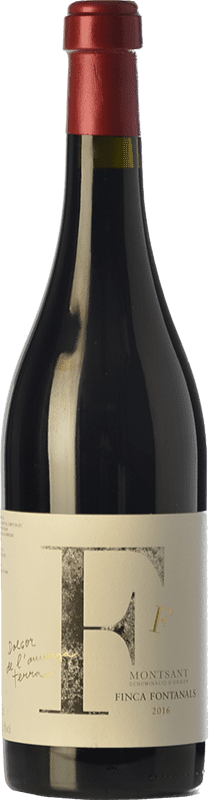 28,95 € Free Shipping | Red wine Finca Fontanals Negre Aged D.O. Montsant Catalonia Spain Merlot, Syrah, Grenache, Cabernet Sauvignon, Samsó Bottle 75 cl