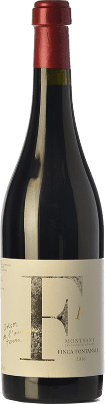 19,95 € Spedizione Gratuita | Vino rosso Finca Fontanals Negre Crianza D.O. Montsant Catalogna Spagna Merlot, Syrah, Grenache, Cabernet Sauvignon, Samsó Bottiglia 75 cl