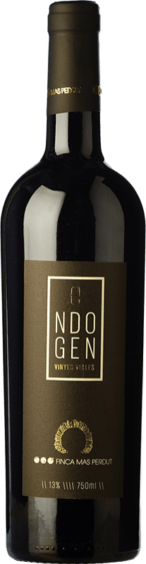 11,95 € 免费送货 | 红酒 Mas Perdut Endògen Negre 岁 D.O. Penedès 加泰罗尼亚 西班牙 Samsó 瓶子 75 cl