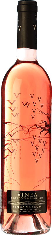 8,95 € 免费送货 | 玫瑰酒 Museum Vinea Rosado D.O. Cigales 卡斯蒂利亚莱昂 西班牙 Tempranillo 瓶子 75 cl