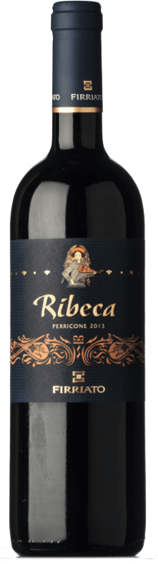 34,95 € 免费送货 | 红酒 Firriato Ribeca D.O.C. Sicilia 西西里岛 意大利 Perricone 瓶子 75 cl