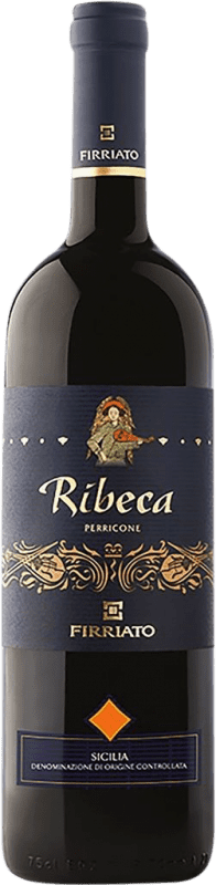 41,95 € Kostenloser Versand | Rotwein Firriato Ribeca D.O.C. Sicilia Sizilien Italien Perricone Flasche 75 cl