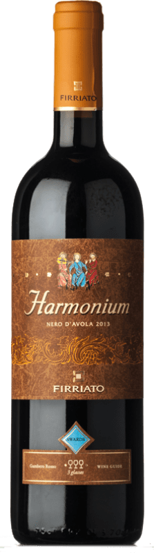 45,95 € Envío gratis | Vino Tinto Firriato Harmonium D.O.C. Sicilia Sicilia Italia Nero d'Avola 75 cl