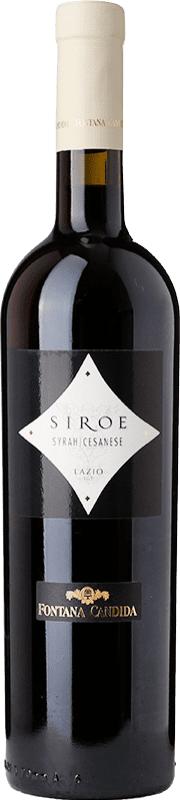 11,95 € Free Shipping | Red wine Fontana Candida Sìroe I.G.T. Lazio Lazio Italy Syrah, Cesanese Bottle 75 cl