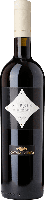 12,95 € Kostenloser Versand | Rotwein Fontana Candida Sìroe I.G.T. Lazio Latium Italien Syrah, Cesanese 75 cl