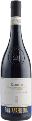 79,95 € Kostenloser Versand | Rotwein Fontanafredda D.O.C.G. Barolo Piemont Italien Nebbiolo Flasche 75 cl