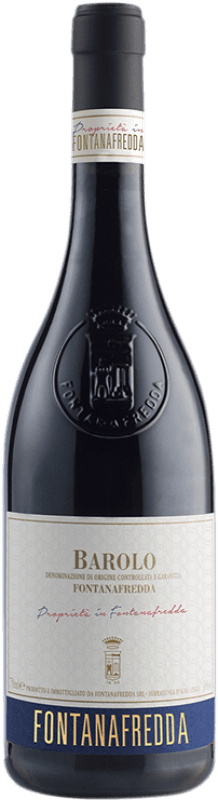 79,95 € Бесплатная доставка | Красное вино Fontanafredda D.O.C.G. Barolo Пьемонте Италия Nebbiolo бутылка 75 cl