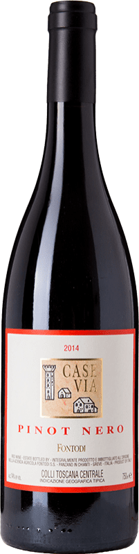 47,95 € Envoi gratuit | Vin Rouge Fontodi Case Via I.G.T. Colli della Toscana Centrale Toscane Italie Pinot Noir Eco Biologique Bouteille 75 cl