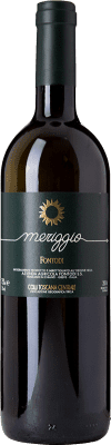 32,95 € Envio grátis | Vinho branco Fontodi Meriggio I.G.T. Colli della Toscana Centrale Tuscany Itália Sauvignon Branca Garrafa 75 cl