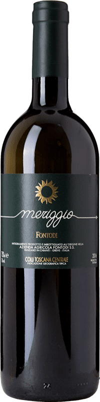 43,95 € Free Shipping | White Wine Fontodi Meriggio I.G.T. Colli della Toscana Centrale Tuscany Italy Sauvignon Eco — Organic Bottle 75 cl
