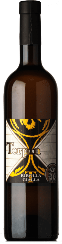 38,95 € Spedizione Gratuita | Vino Bianco Franco Terpin I.G.T. Delle Venezie Friuli-Venezia Giulia Italia Rhoditis Bottiglia 75 cl