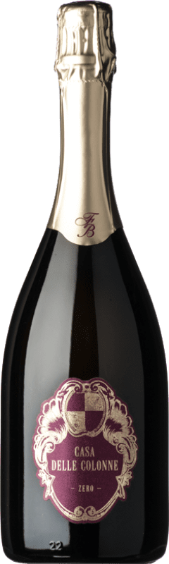 66,95 € 免费送货 | 白起泡酒 Fratelli Berlucchi Casa delle Colonne Zero Brut Nature — 天然干型起泡酒 D.O.C.G. Franciacorta 伦巴第 意大利 Chardonnay — 莎当妮, Pinot Blanc — 白皮诺 瓶装 75 cl