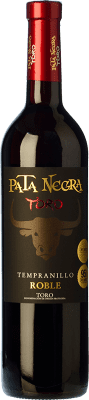 7,95 € 免费送货 | 红酒 García Carrión Pata Negra 橡木 D.O. Toro 卡斯蒂利亚莱昂 西班牙 Tinta de Toro 瓶子 75 cl