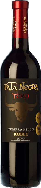 8,95 € Spedizione Gratuita | Vino Rosso García Carrión Pata Negra Rovere D.O. Toro Castilla y León Spagna Tinta de Toro Bottiglia 75 cl