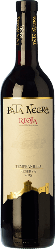 10,95 € Envío gratis | Vino tinto García Carrión Pata Negra Reserva D.O.Ca. Rioja La Rioja España Tempranillo, Graciano, Mazuelo Botella 75 cl