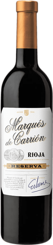 19,95 € 免费送货 | 红酒 García Carrión Marqués de Carrión 预订 D.O.Ca. Rioja 拉里奥哈 西班牙 Tempranillo, Graciano, Mazuelo 瓶子 75 cl