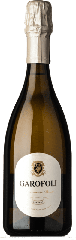 12,95 € Kostenloser Versand | Weißer Sekt Garofoli Charmat Brut — Herb I.G.T. Marche Marken Italien Verdicchio Flasche 75 cl