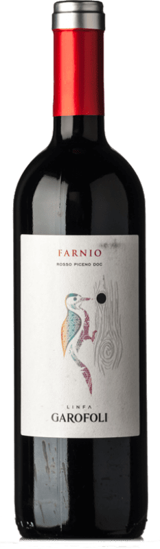 10,95 € 免费送货 | 红酒 Garofoli Farnio D.O.C. Rosso Piceno 马尔凯 意大利 Sangiovese, Montepulciano 瓶子 75 cl