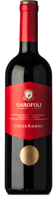 12,95 € Envío gratis | Vino tinto Garofoli Colleambro D.O.C. Rosso Piceno Marche Italia Sangiovese, Montepulciano Botella 75 cl