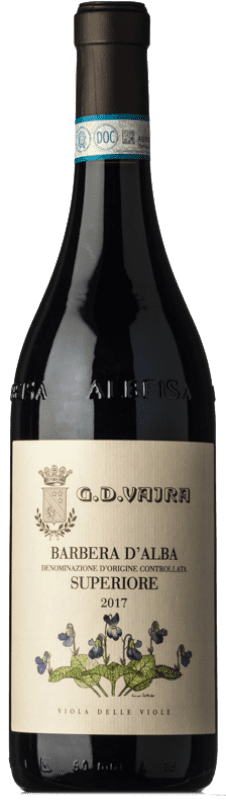 39,95 € Free Shipping | Red wine G.D. Vajra Superiore D.O.C. Barbera d'Alba Piemonte Italy Barbera Bottle 75 cl