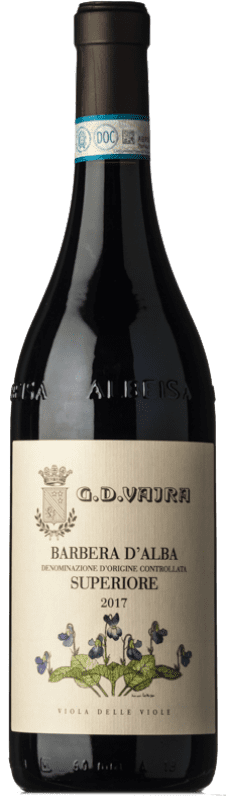29,95 € Kostenloser Versand | Rotwein G.D. Vajra Superior D.O.C. Barbera d'Alba Piemont Italien Barbera 75 cl