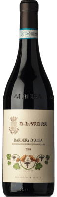 18,95 € Бесплатная доставка | Красное вино G.D. Vajra D.O.C. Barbera d'Alba Пьемонте Италия Barbera бутылка 75 cl