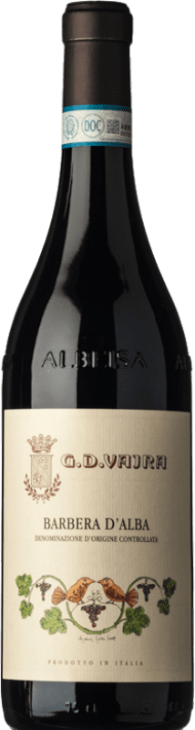 19,95 € Бесплатная доставка | Красное вино G.D. Vajra D.O.C. Barbera d'Alba Пьемонте Италия Barbera бутылка 75 cl
