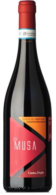 11,95 € Free Shipping | Red sparkling Gianni Doglia Frizzante Cà Musa D.O.C. Barbera del Monferrato Piemonte Italy Barbera Bottle 75 cl