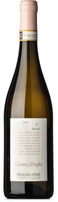 27,95 € Kostenloser Versand | Süßer Wein Gianni Doglia Casa di Bianca D.O.C.G. Moscato d'Asti Piemont Italien Muscat Bianco Flasche 75 cl