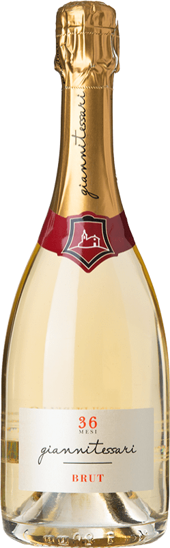 25,95 € Spedizione Gratuita | Spumante bianco Gianni Tessari 36 Mesi Brut D.O.C. Monti Lessini Veneto Italia Durella Bottiglia 75 cl