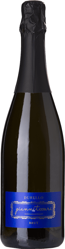 12,95 € Spedizione Gratuita | Spumante bianco Gianni Tessari Brut D.O.C. Monti Lessini Veneto Italia Durella Bottiglia 75 cl