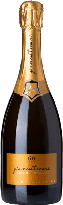 29,95 € Kostenloser Versand | Weißer Sekt Gianni Tessari 60 Mesi Extra Brut D.O.C. Monti Lessini Venetien Italien Durella 75 cl
