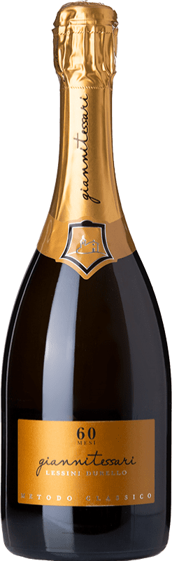 29,95 € Spedizione Gratuita | Spumante bianco Gianni Tessari 60 Mesi Brut Extra D.O.C. Monti Lessini Veneto Italia Durella Bottiglia 75 cl