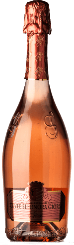 13,95 € Envoi gratuit | Vin Mousseux Rosé Giorgi Eleonora Extra Dry — Extra-Sec Rosé I.G.T. Lombardia Lombardia Italie Pinot Noir Bouteille 75 cl