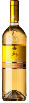 10,95 € Spedizione Gratuita | Vino Dolce Giorgi Dolce I.G.T. Provincia di Pavia lombardia Italia Moscato 75 cl