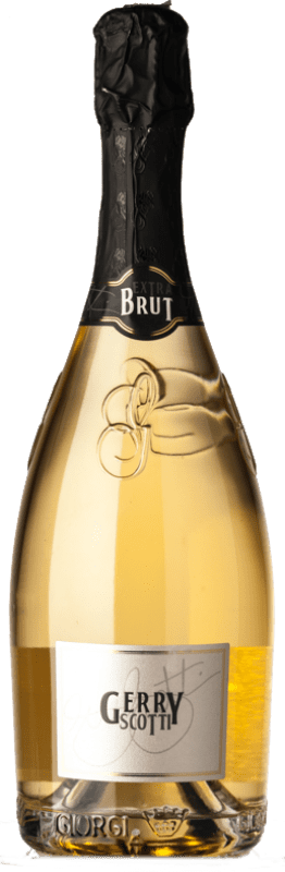 18,95 € Envoi gratuit | Vin Mousseux Blanc Giorgi Gerry Scotti Extra Brut Classique D.O.C. Oltrepò Pavese Lombardia Italie Pinot Noir, Chardonnay Bouteille 75 cl