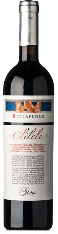 19,95 € Free Shipping | Red wine Giorgi Buttafuoco Clilele D.O.C. Oltrepò Pavese Lombardia Italy Barbera, Croatina, Vespolina, Rara Bottle 75 cl